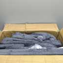 Yaheetech 54in Cat Tree, Multi-Level Cat Tower with Spacious Kitten-ear Perch, 2 Cozy Caves, Scratching Posts, Climbing Ladder, 2 Plush Balls, Durable Pet House Furniture for Indoor Kittens, Dark Gray