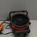 Outdoor Heaters for Patio, 1500W Outdoor Space Heater with 3S PTC Fast Heating, 3-Mode Electric Patio Heater for Greenhouse, Garage, Deck & Patio, Overheat Protection Red