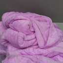 GentleSoft Bedding Fleece Blanket for Girls and Boys - Soft Cozy Cute Small Throw Blankets for Travel, 43x55 Inches, Lilac