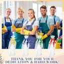 Resurhang 12 Sets Housekeeping Week Appreciation Gifts for Housekeeper Employee Thank You Housekeeping Gifts Bulk, 16oz Plastic Adjustable Spray Bottle with Inspirational Tags, Bags
