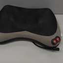 Papillon Shiatsu Back and Neck Massager with Heat, Deep Tissue Kneading,Electric Massage Pillow for Back,Shoulders,Legs,Foot,Body Muscle Pain Relief,Use at Home,Car,Office (Gray)