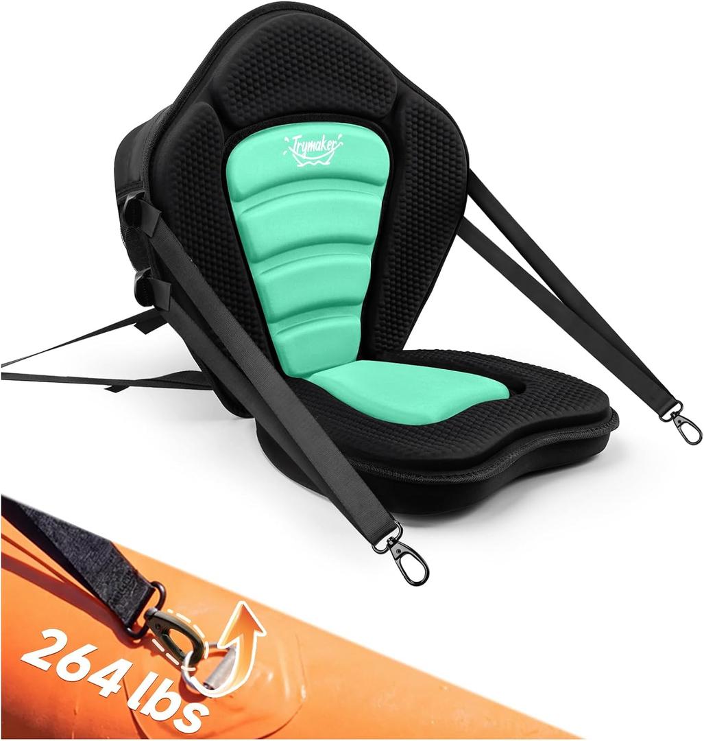 Trymaker Kayak Seats with Back Support, Thick Paddle Board Seat