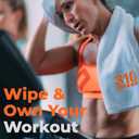 310 Nutrition Gym Workout Towel Fitness Sport Sweat Towels for Men and Women, Yoga, Spa, Travel, Golf, and Football