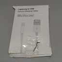 4 Pack [Apple MFi Certified] Apple Charging Cables 10ft, iPhone Chargers Lightning Cable 10 Foot, Fast iPhone Charging Cord for iPhone 14/14Pro/13/13Pro/12/11/11Pro/11Max/ X/XS/XR, ipad(White)