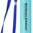 Membrane Solutions Straw Water Filter S1, NSF/ANSI 42&372&401 certificated, Survival Filtration Portable Gear, Emergency Preparedness, Supply for Drinking Hiking Camping Team Family Outing (Blue)