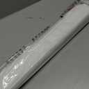 UNISHADES no Drill Cordless Roman Shades for Windows, 43" W 64" H - 100% Blackout - Linen - Mist White