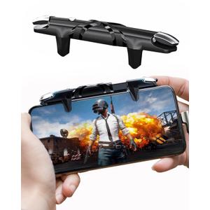 ACEDAYS Phone Controller for Android & iPhone, Game Controller Compatible with PUBG Mobile/Knives Out/Call of Duty Mobile, Phone Triggers for Gaming with Sensitive Shoot and Aim