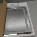 Vanity Mirror with Lights, 14.5" Light Up Makeup Mirror, LED Makeup Mirror with Lights for Bedroom Tabletop, Smart Touch Control 3 Colors Dimmable, 360 Rotation (White)