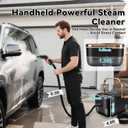Steam Cleaner, 2500W Portable Handheld Steamer for Cleaning, Large Capacity Tank Pressurized Steam Cleaning Machine for Home, Car, Bathroom, Kitchen, Furniture, Grout, Floor, Tile