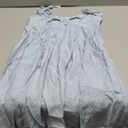 Narecte Casual Summer Dresses for Women 2025 Flowy Sun Dress Mini Slip Dress Cute Spaghetti Strap Dress (X-Small, Blue)