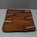 MDM Handmade Damascus Steel Kitchen Knife Set of 5pcs With sheath Chef knife set Chef Knives set Kitchen Gadgets Handmade Kitchen Gifts Viking Kitchen Knife For Men, Mothers day gifts for friend