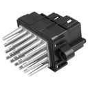 15141283 HVAC Blower Motor Resistor Compatible with 2008-2012 Buick 2007-2014 Cadillac Chevy GMC 2008 2009 Hummer H2 2007-2009 Pontiac Suzuki Saturn Replacement for 15-81638 4P1594