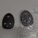 Keyless Entry Remote Control Key Fob Replacement Fits Chevy Silverado Avalanche Equinox Express Traverse GMC Yukon Sierra 1500 2500 3500 HD Acadia 2007 2008 2009 2010 2011 2012 2013 OUC60270