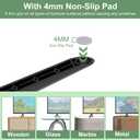 TV Stand Legs for Hisense TV Legs, for Hisense TV 40H5590F 40H4F 40H3F9 40H4030F1 43H4F 43H4030F 43H4030F1 TV Stand with Screws Set, Easy to Install, Black