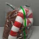 Olgaa 3 Pcs Christmas Pillows Gingerbread Man Candy Cane Gingerbread House Shaped Throw Pillows Decorations Couch Sofa Decor Plush Stuffed for Home Indoor Bedroom Cushion Decor (Brown)