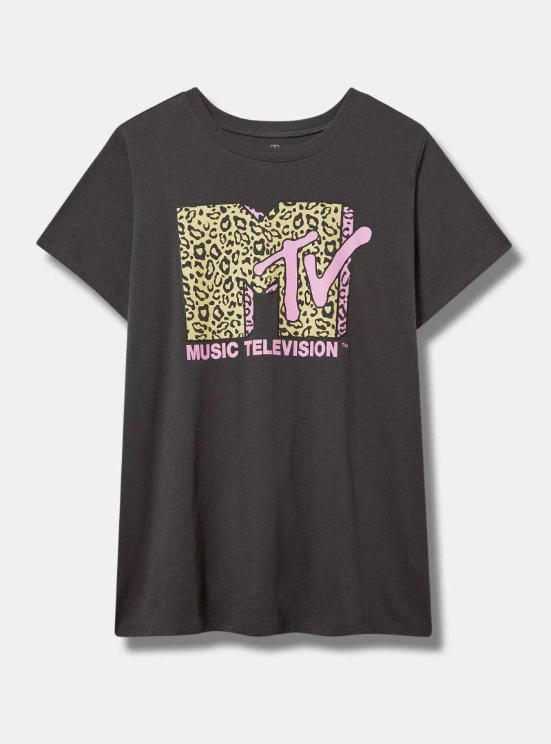 MTV Classic Fit Cotton T-Shirt XL