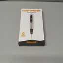 Resparked Customizer Engraving Pen Ultimate Cordless Portable Tool for Artists & DIYers - Engrave 50+ Surfaces - Beginner Friendly - Rechargeable - Free 30 Bits & Mastery Guide