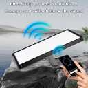FIUTY Shockproof Starlink Mini Case Cover with Non Slip Base, Liquid Silicone Protective Sleeve Starlink Mini Coverage Portable Case White (Black)