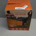 Outdoor Patio Heater, 1500W Outdoor Heaters for Patio Overheat Protection, 3S Fast Heating, Garage Heaters with Long Cord for Greenhouse, Patios, Outdoor Use (Yellow)