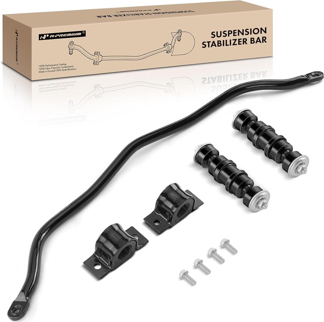 A-Premium [33mm] Front Suspension Stabilizer Bar Link Kit, Sway Bar End Link & Bracket, Fit For Chevy Buick Pontiac - 97-16 - Impala Monte Carlo Venture Century Regal Grand Prix Trans Sport
