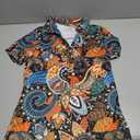 Womens Golf Polo Shirts Collared Short Sleeve T Shirt Lightweight Moisture Wicking Polo Casual 3 Buttons Outfits Size S