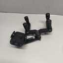 JDHDL Car Phone Holder Mount, Rear View Mirror Phone Holder, Rotatable and Retractable Phone Holders for Your Car Compatible with iPhone Samsung All 4-7 Inch Cell Phones