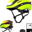 Lumos Ultra Smart Bike Helmet | Customizable Front and Back LED Lights with Turn Signals | Road Bicycle Helmets for Adults: Men, Women (M-L (21-1/4 to 24 / 54 to 61cm), Electric Lime with MIPS)
