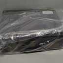 Vinyl Record Player 3-Speed Bluetooth Suitcase Portable Belt-Driven Record Player with Built-in Speakers RCA Line Out AUX in Headphone Jack Vintage Turntable (Black)