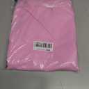 Zilink 40" Dance Costume Garment Bag Clear Dance Costume Bag for Hanging Storage with 5 Clear Zipper Pockets Stable Buckles and Carry Handles for Dance Competition Closet Storage, Pink