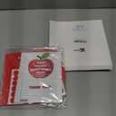 Kosiz 12 Pack Graduation Gift Card for Teacher Thank You Cards with Envelopes & Stickers End of School Year Appreciation Gift for Teachers from Students Graduation Day Present(Apple Style,Red)