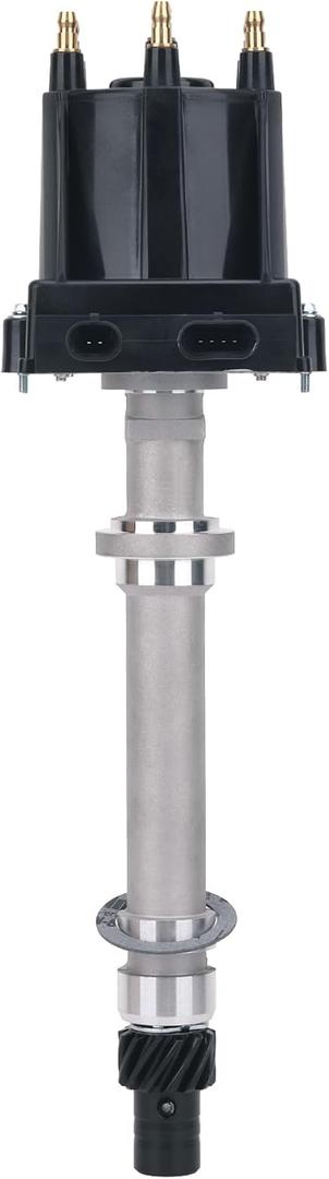 Ignition Distributor W/Cap & Rotor Compatible with GMC Chevy C1500 C2500 Truck Jimmy S15 Sonoma Safari Pontiac Grand Prix Olds Bravada Truck 4.3L V6 1985-1996, Replaces OEM 1103837, Black