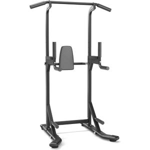 Garvee Pull Up Bar Free Standing Workout Equipment, Power Tower Dip Station for Home Gym, 450LBS Weight Capacity Strength Training Fitness Equipment
