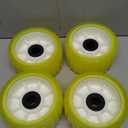 4 Pcs 5" X 3" Boat Trailer Wobble Rollers Polyurethane Mounting Hole Diameter 4/5"