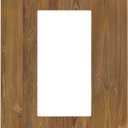 2 x Decorative Outlet Covers Rustic Brown Wood Wooden Texture 1 Gang Single Rocker Gfci Wall Plates Light Switch Cover Plate Electrical Switch Plate Cover For Bedroom Living Room Decor