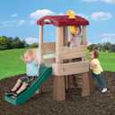 Step2 Play Naturally Playful Lookout Treehouse, Kids Outdoor Playset, Backyard Playground Set, Slide, Ladder, Pivoting Periscope, Outside Jungle Gym, For Toddlers 1.5+ Years Old, Large