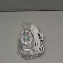 BEAUTURAL Mini Travel Steam Iron for Clothes with Dual Voltage, Temperature Control, Non-Stick Soleplate and Cord Storage, Ideal for Sewing, Quilting and Handcraft (White)