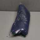 Biscaynebay Wrap Around Bed Skirts for King & Cal King Beds Extra Long Drop of 25", Navy Adjustable Elastic Dust Ruffles Easy Fit Wrinkle Resistant Silky Luxurious Fabric Machine Washable