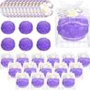 Roowest 50 Sets Wedding Favors Butterfly Candle Party Favors Butterfly Bridal Showers Candles Boxes Packaging with 50 Thank You Cards Purple Birthday Candles for Wedding Guests Gender Reveal