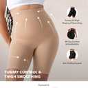 SHAPERMINT Shapewear for Women - High-Waisted Shapewear Tummy Control Shorts, Thigh Slimmer, Underwear for Women, M/L Size
