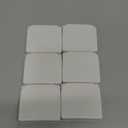 Jetec 6 Pieces Shower Curtain Clips for Liner, Self Adhesive Shower Splash Guard Curtains Clip, Windproof Curtain Holders Weight Guards to Wall Hold in Bathroom Bathtub, White