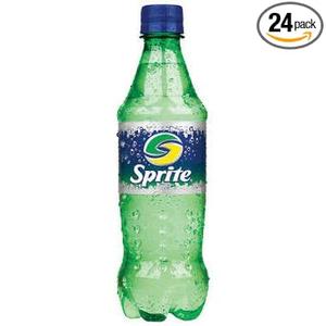 24 pack 16.9 oz Sprite, Best By Aug 25, 2025