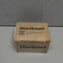 Kwikset 660 Deadbolt Deadbolt Lock, Satin Nickel Round Exterior Keyed Front Entry Door, Pick Resistant SmartKey Rekey Security, Single Cylinder Dead Bolt, with Microban Protection