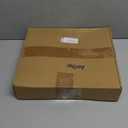 Aoriher 5 ft Pre-lit Pop up Red Christmas Tinsel Tree Decor Reusable Collapsible Artificial Sequins Slim Pencil Tree with Colorful String Lights for Holiday Party Home Indoor Outdoor