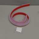 39” Transparent Shower Threshold Water Dam Stopper for Dry and Wet Separation, Self Adhesive Collapsible Walk in Shower Splash Guard Seal Strip, Silicone Sink Edge Water Barrier for Bathroom, Kitchen