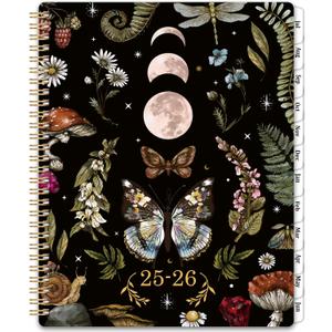 2025-2026 Planner - Academic Planner from July 2025 - June 2026, 8" x 10" 2025-2026 Academic PlannerWeekly & Monthly with Monthly Tabs, Perfect Organizer