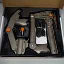 X-SUPER HOME VR Gunstock for Meta Quest 3S Quest 3 Quest 2 Quest Pro  Adjustable FPS Gaming Controller Accessories with Quick Magnetic Attachment Cheek Pad for Immersive VR Gameplay (Gunmetal Gray)