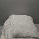 Heated Blanket Queen Size - 84"x90" Cozy Soft Jacquard Heating Blanket with 4 Heat Levels & 10 Hours Auto-Off, Jacquard Fleece, Overheating Protection, Warm Gifts, Cream