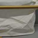 24 L Toilet Paper Storage Basket, Collapsible Bathroom Toilet Paper Holder Tall Slim Laundry Hamper with Lid Wood Toilet Roll Organizer for Bathroom Holds Up to 9-12 Rolls (Beige)