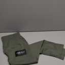 OMKAGI Smile Butt Lifting Workout Leggings for Women High Waisted Seamless Compression Yoga Pants (X-Large, Army Green)