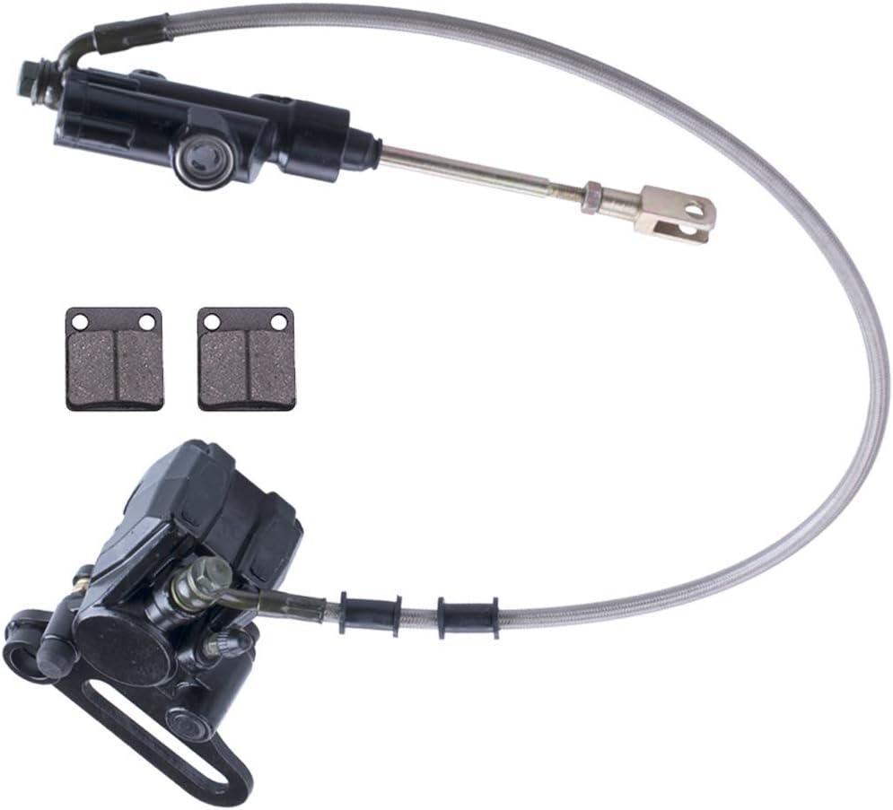 15mm Rear Brake Assembly Master Cylinder Caliper Replacement Compatible with Coolster SDG SSR 107 110 125 I BK12